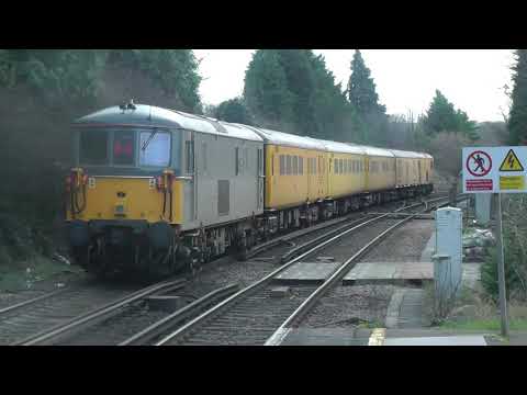 (HD) Kent Rail action late January 2014 - Including freight workings on HS1!