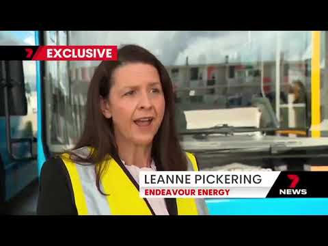 ENDEAVOUR ENERGY - Channel 7 News - EV buses - 15 April 2022