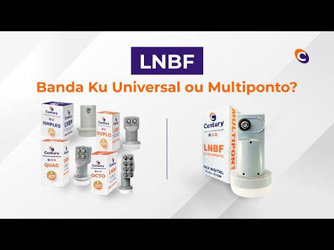 LNBF BANDA KU UNIVERSAL SIMPLES (MOD K5GS)