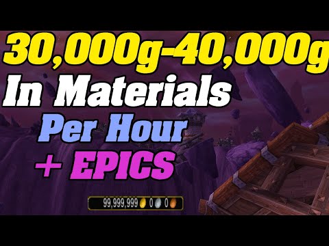 Guaranteed 30,000g-40,000g+/Hr In Materials & Chance Of Epics! WoW TWW Goldfarm
