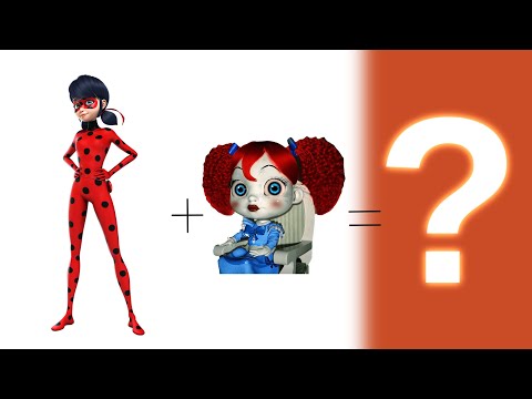 Ladybug transformation into Poppy doll from Poppy Playtime