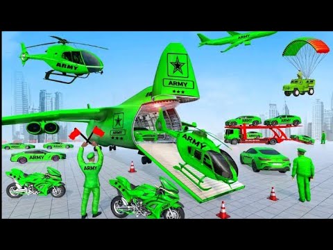 Army Vehicle Transport Truck