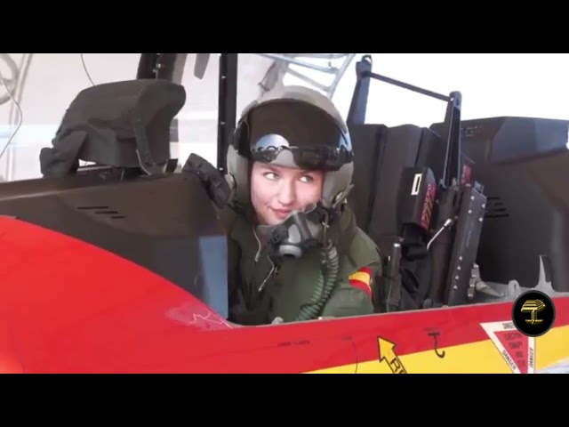 La princesa Leonor pilota en solitario avión de entrenamiento del Ejército del Aire