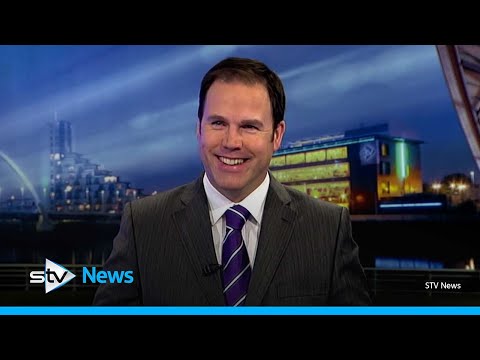 John MacKay celebrates 30 years at STV News #news #scotland #tv