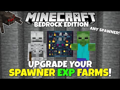 How To Easily Upgrade ANY MOB SPAWNER Farm In Minecraft! #shorts