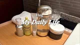 vlog | 社会人・脂性肌の夏の日常スキンケア紹介＆レビュー🫧🧸💭