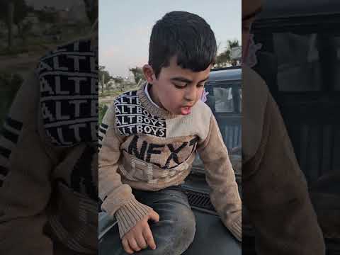 كل واحد قاعد فوق سيارتو😅 #هبوش #فاميلي #آدم #بلال #haboshfamily