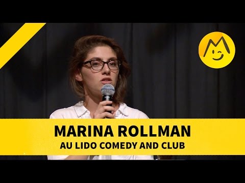 Marina Rollman au Lido Comedy and Club