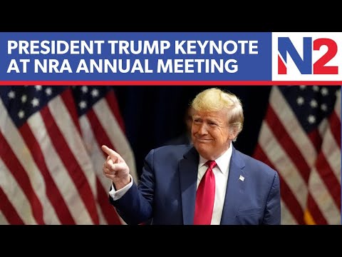 LIVE: President Donald Trump Keynote Speech at NRA Annual Meeting | NEWSMAX2