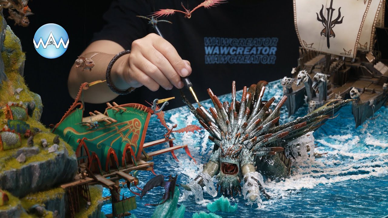 I Spent 21 Days Building the BIGGEST Dragon Diorama with Polymer Clay