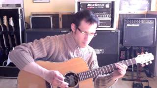AFFECTOR - Harmagedon New Jerusalem (acoustic version) guitar lesson by Daniel Fries