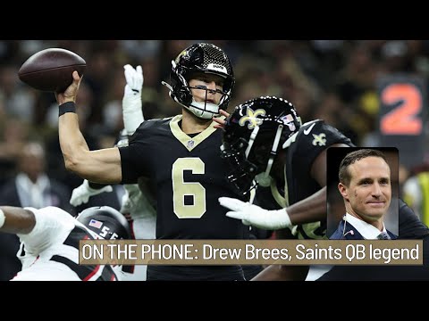 Brees: Tyler Shough grew by 'leaps and bounds' in rookie season; Saints fans should be excited