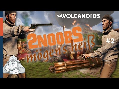 Angespielt: 🌋 Volcanoids ⚒ Multiplayer | Zwei Noobs mögens heiß!  #02 | Letsplay Deutsch German