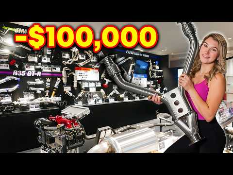 Car Parts Shopping in Japan's LARGEST Store!
