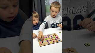 Розвиваюча іграшка "Абетка" A4 для дітей від 4 років