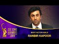 Ranbir Kapoor Gets Best Actor Male Award From Alia Bhatt Zee Cine Awards 2019