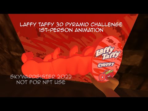 Laffy Taffy 3D Pyramid Challenge 1st-Person Animation