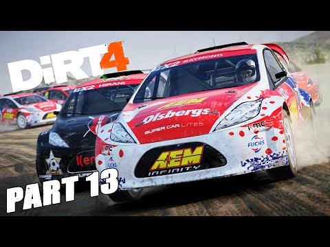 DiRT 4 Walkthrough Part 13 - Peugeot 208 R5 - EVENT 2 / No Commentary / PC Gameplay