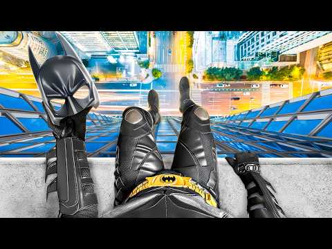 I Tried Extreme Batman Stunts in Real Life!