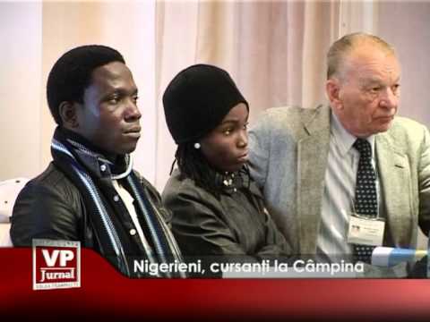 Nigerieni, cursanți la Câmpina
