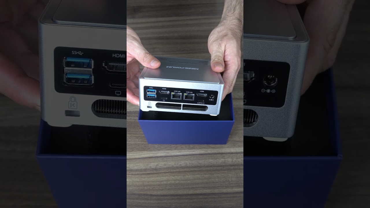 Unboxing Minisforum NAB9 Mini PC