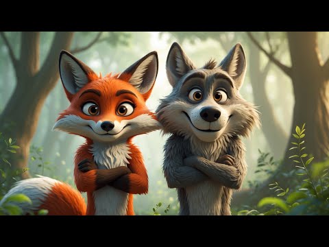 Кумчо Вълчо и Лисана 🐺🦊| Детски Песнички | MONKA