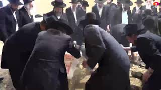 מסע ההלוויה של הרב הגאון שריה אברמסון זצ"ל