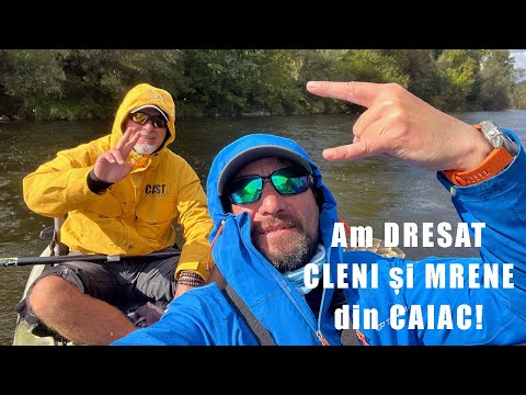 PESCUIT din CAIAC? Un FLEAC, am ciuruit CLENII și MRENELE!