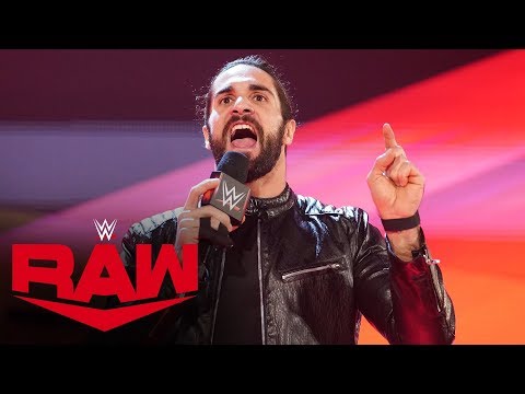 Seth Rollins delivers scathing rant against the WWE Universe: Raw, Dec. 9, 2019