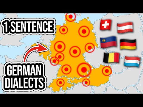 38 Different German Dialects Trying To Say The Same Sentence! - MAJOR Differences! 🤯🇩🇪