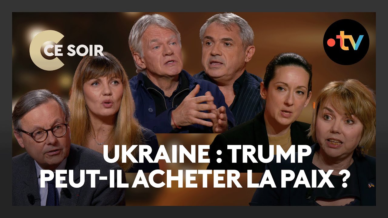 La paix version TRUMP est-elle synonyme de victoire pour Poutine ? - C Ce Soir du 11 février 2025