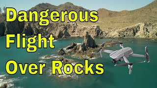 Cabo de Gata Almeria Spain spectacular drone video Arrecife de Las Sirenas rocks
