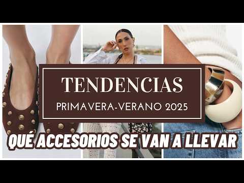 Spring Summer 2025 Fashion Trends – Accessories that will be worn