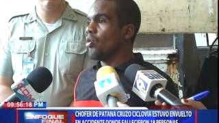 Conductor de patana Ciclovía estuvo involucrado en accidente murieron 18 personas