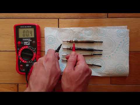 How to test glowplugs using a multimeter