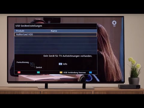 Einrichten einer externen Festplatte bei 4K UHD TV | Tutorial | Panasonic Academy