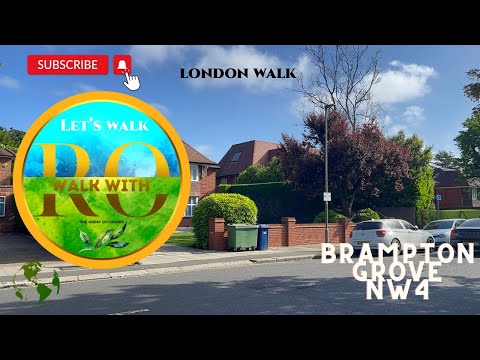 Lets walk: BRAMPTON GROVE HENDON NW4 26 May 2023 #walkwithro