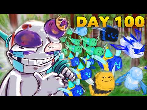 I Survived 5,000 Hours of Bee Swarm Simulator...