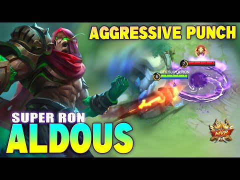 Aldous High Stack Aggressive Punch Top Global Aldous   Mobile Legends‌‌‌ Gameplay Build
