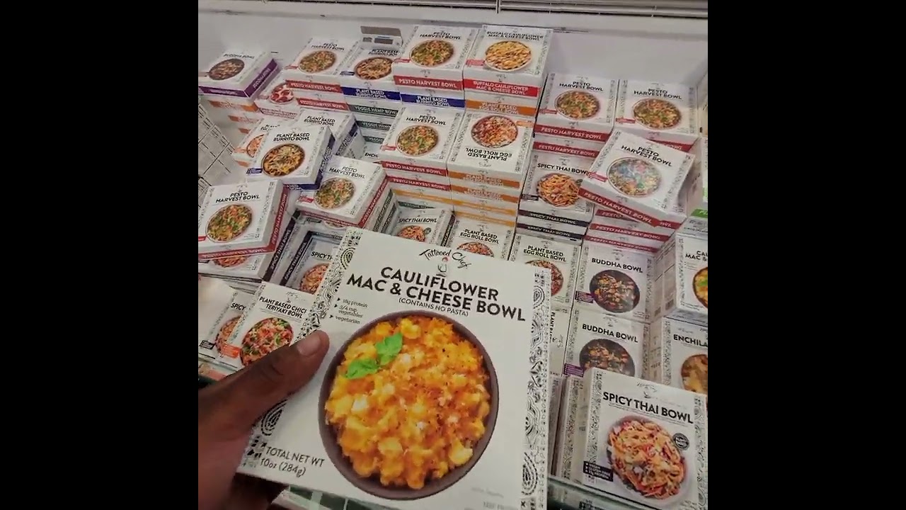 Tattooed Chef Entrees #vegan