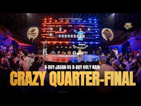 B-BOY HOLY RAIN INSANE ROUND | QUARTER-FINAL | WDSF Asian Breaking Championship Youth 2025