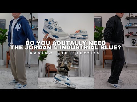 Jordan 4 Industrial Blue Outfit Review | Must-Have or just hype?