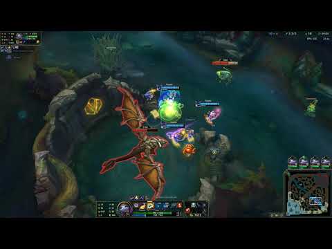 LoL 11.7 one for all Yuumi vs Twitch