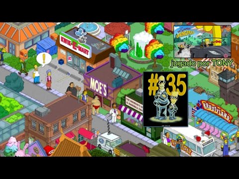 Los Simpson Springfield "Agentes Secretos, Cap. 35 - Homer y la Terapia de choque" por Tony