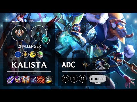 Kalista ADC vs Jinx - EUW Challenger Patch 10.5