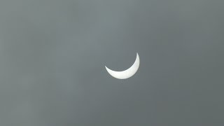 preview picture of video 'Partial Eclipse, Part2, 20 3 2015, Altrich - Germany 4K Travel Channel'