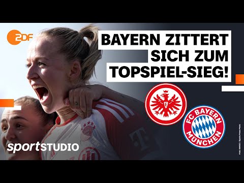 Eintracht Frankfurt – FC Bayern München | Frauen-Bundesliga, 15. Spieltag Saison 23/24 | sportstudio