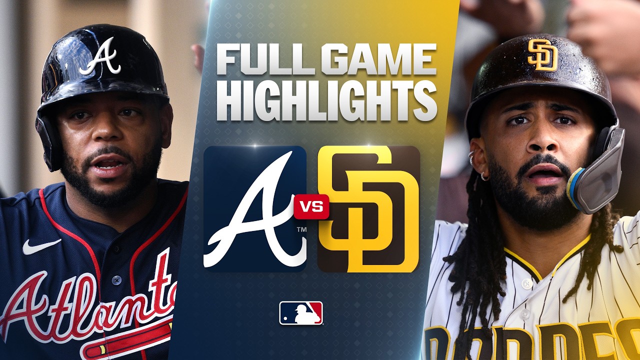 6월25일 애틀란타 샌디에이고 MLB 하이라이트