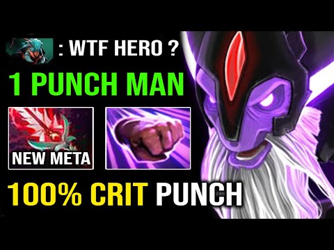 WTF 100% Crit Normal Punch Destroyed Offlane 10K Pro Dark Seer with NEW Meta Bloodthorn Dota 2