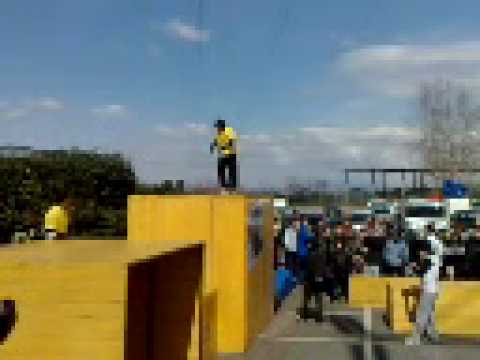 Roma Parkour Day - Torre Maura 21/03/2009 (1)